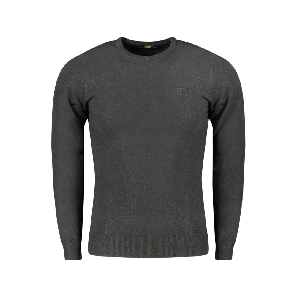 Cavalli Class Pull en Viscose Noire pour Homme