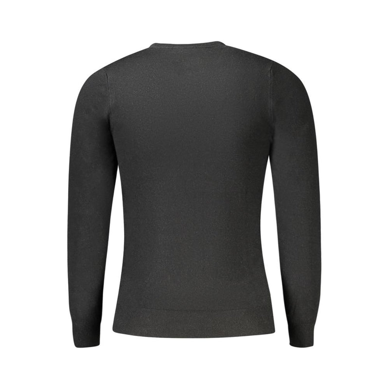 Cavalli Class Zwarte Viscose Heren Trui