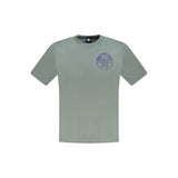 T-shirt homme en coton vert North Sails