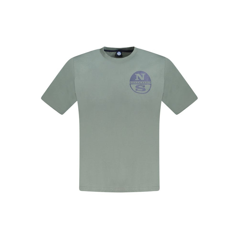 T-shirt homme en coton vert North Sails
