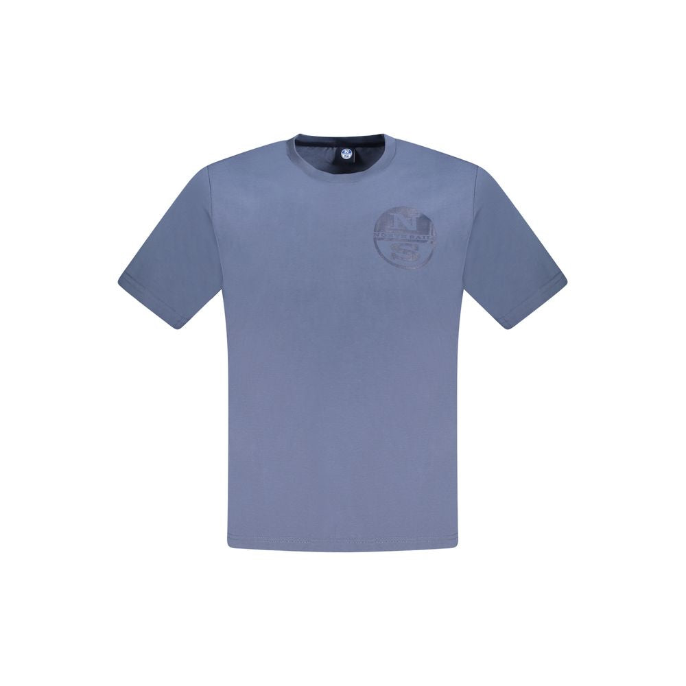 T-shirt en coton bleu pour homme de la marque North Sails