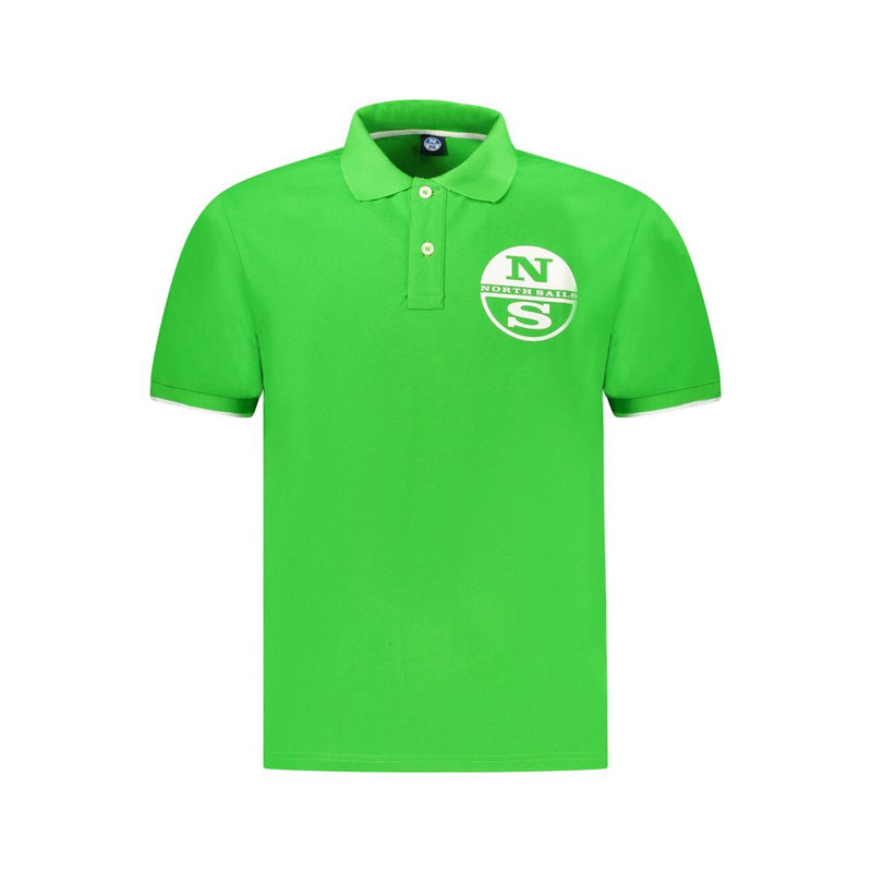 North Sails Groene Katoenen Polo Shirt voor Heren