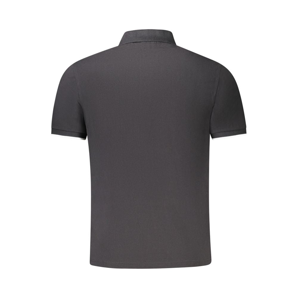 Polo homme en coton noir North Sails