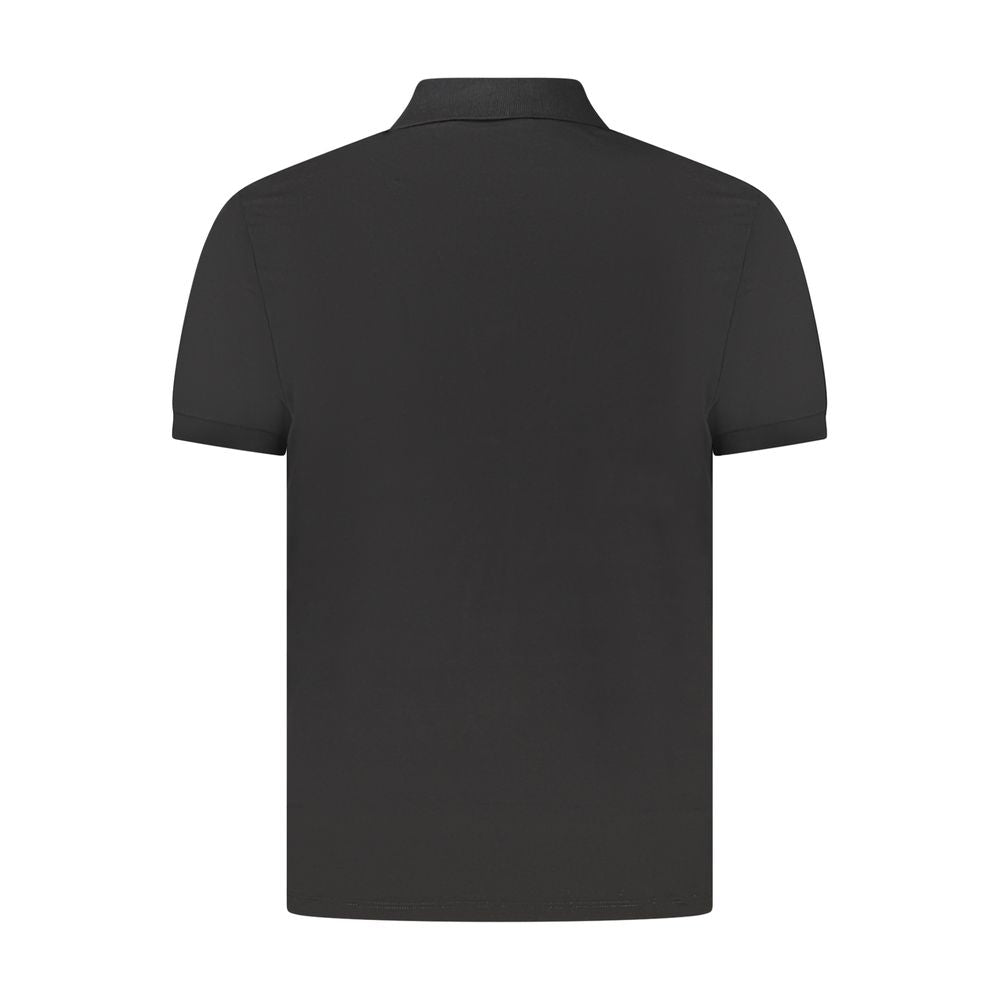 Polo homme en coton noir Calvin Klein