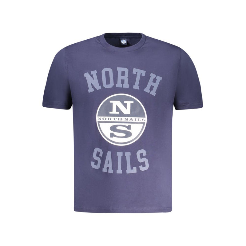 T-shirt en coton bleu pour homme de la marque North Sails
