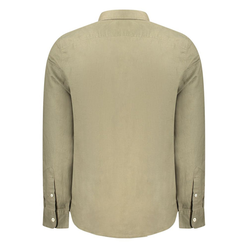 Chemise en coton verte Timberland