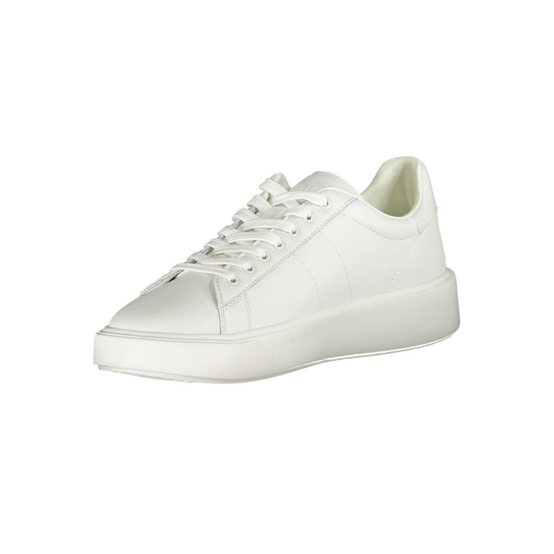 Blauer White Leather Men Sneaker - Comfort & Style Combined