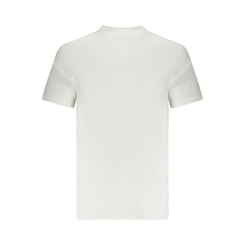 Calvin Klein White Cotton Men T-Shirt