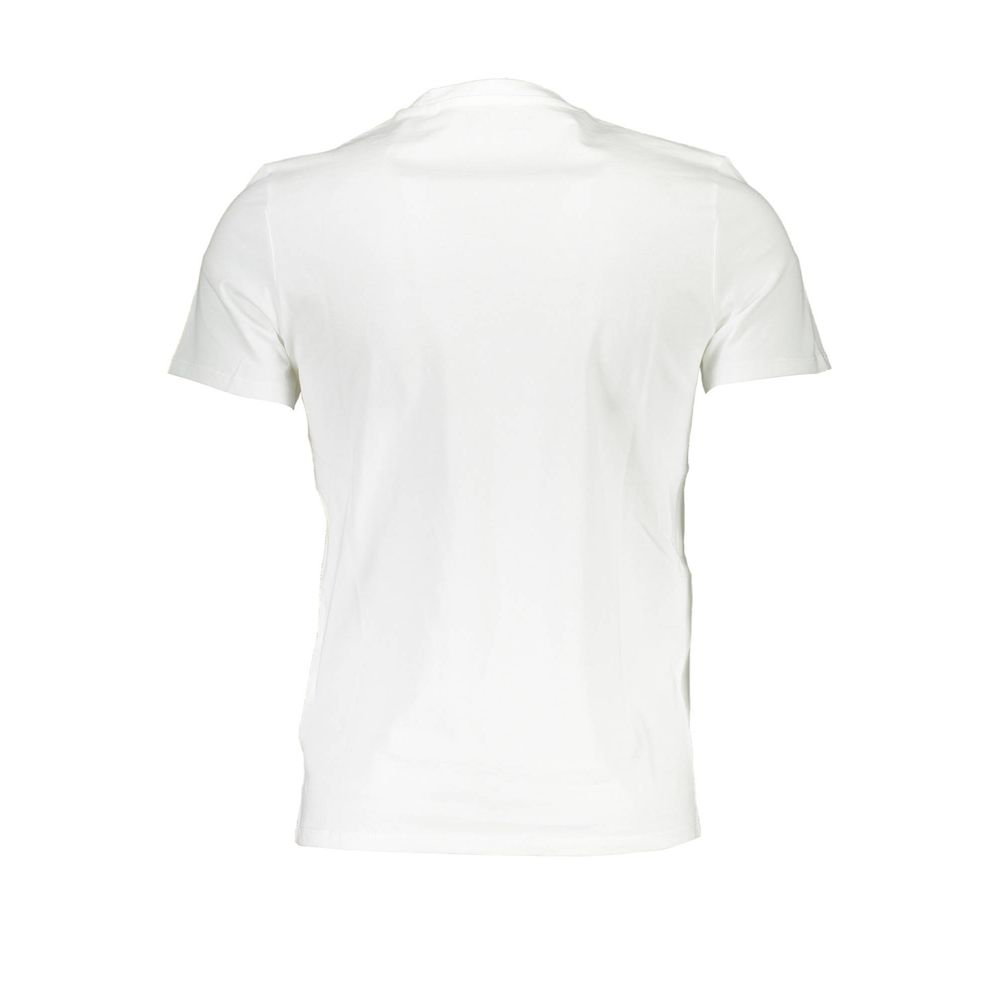 T-shirt homme en coton blanc Guess Jeans