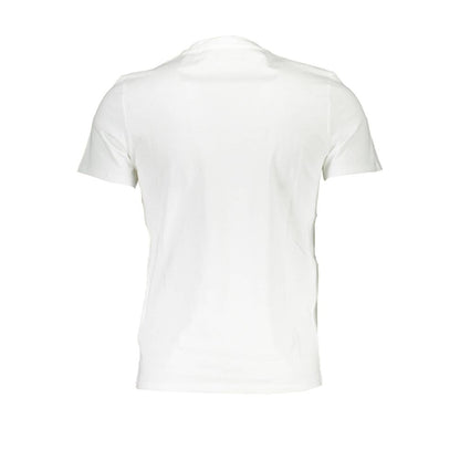 T-shirt homme en coton blanc Guess Jeans