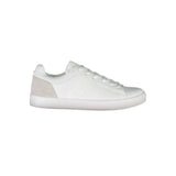Napapijri White Leather Men Sneaker - Stylish Comfort
