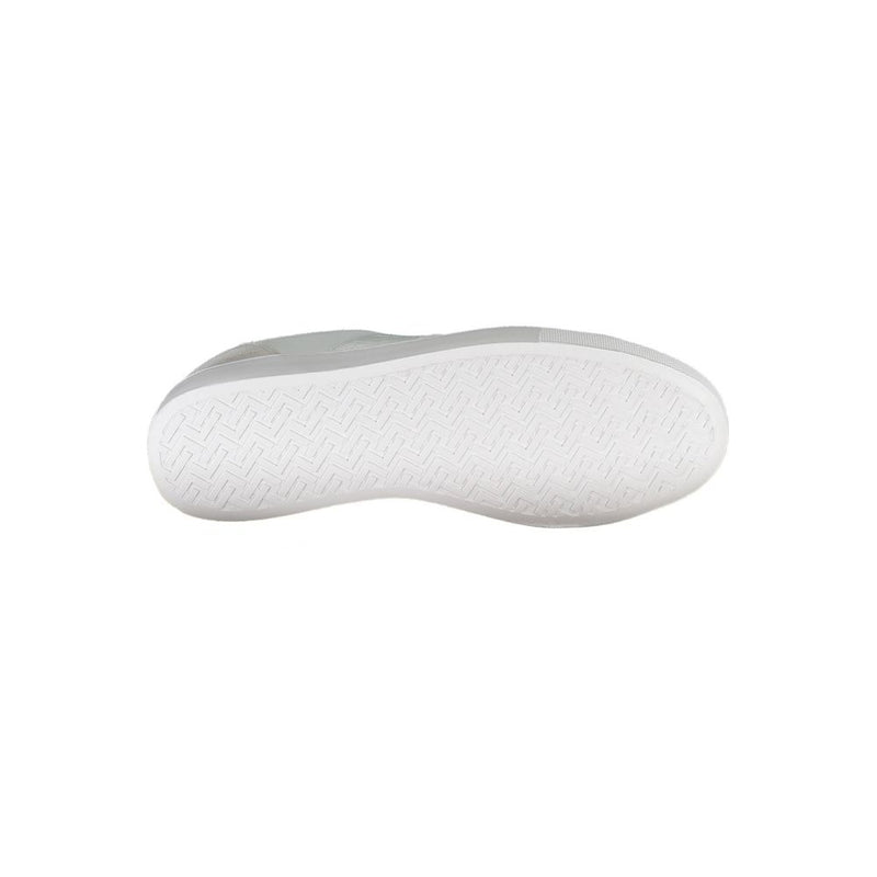 Napapijri White Leather Men Sneaker - Stylish Comfort