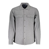 Chemise homme en coton marron Gant