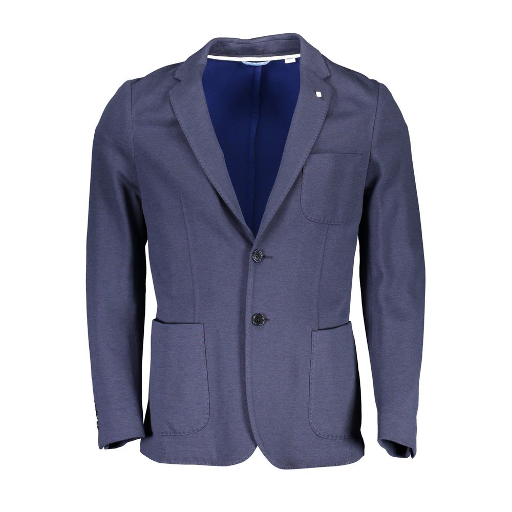 Veste en coton bleu pour homme Gant