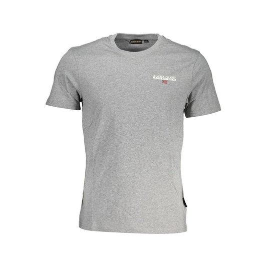 Napapijri bruin katoenen heren T-shirt