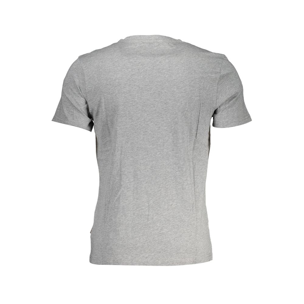 Napapijri Brown Cotton Men T-Shirt