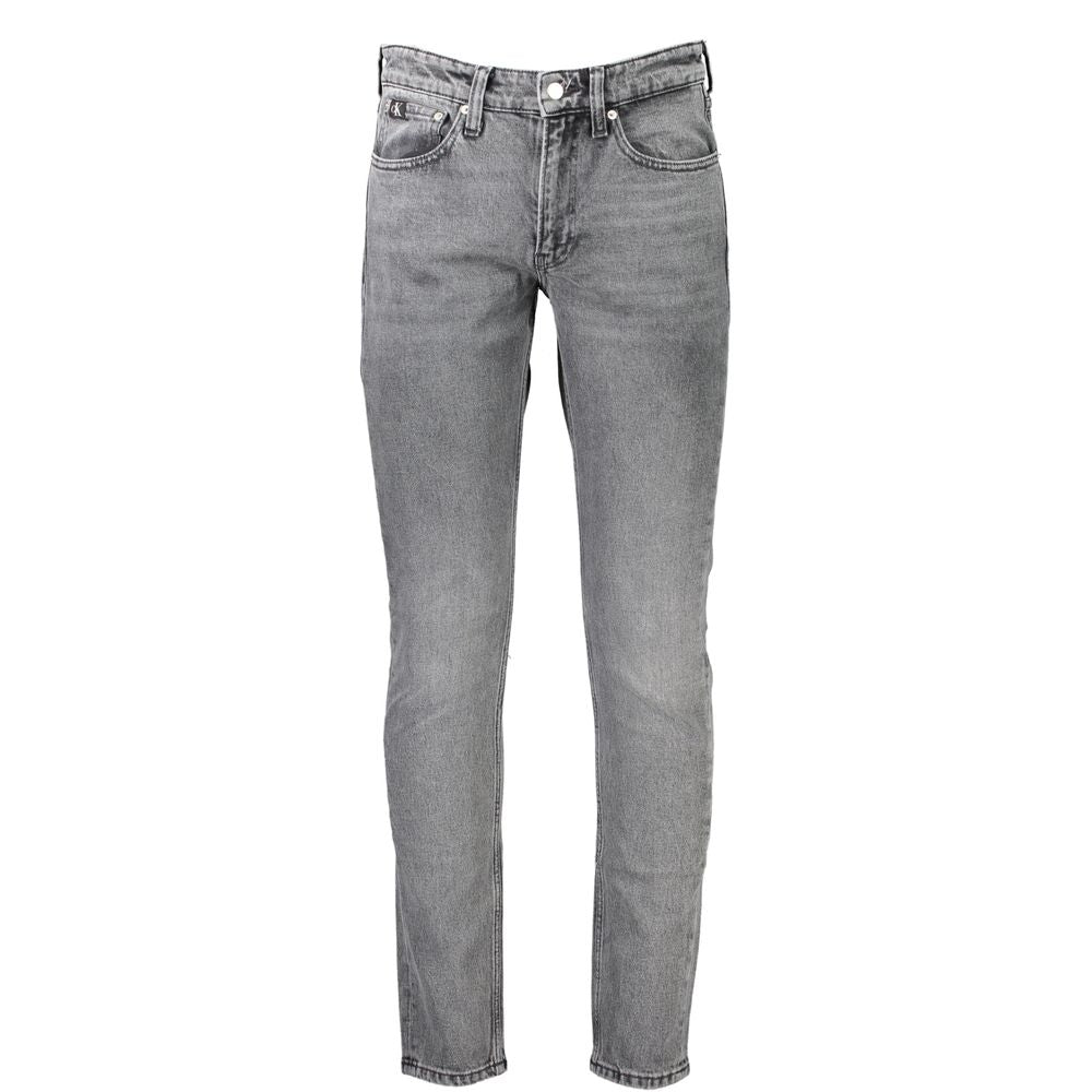Jeans homme en coton gris Calvin Klein