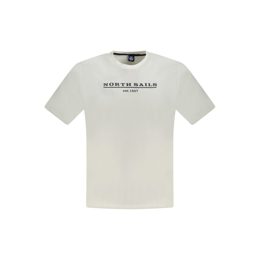 T-shirt homme en coton blanc North Sails