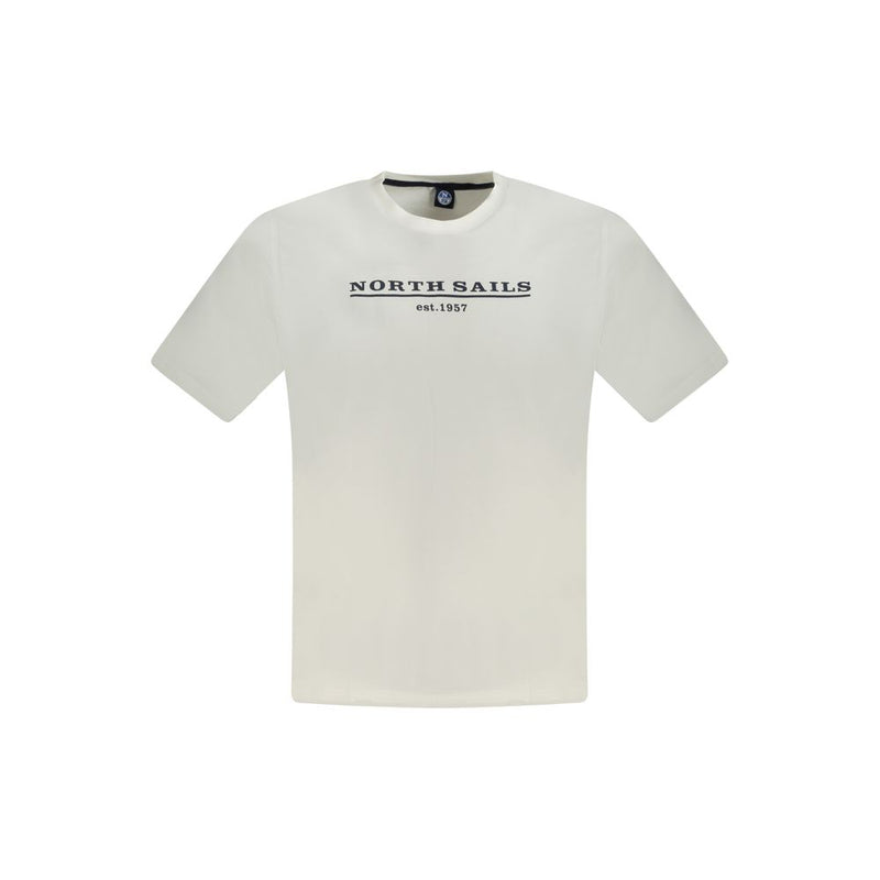 T-shirt homme en coton blanc North Sails