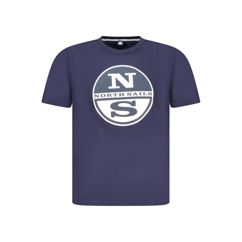 T-shirt en coton bleu pour homme de la marque North Sails