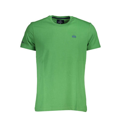 T-shirt La Martina en coton vert pour homme