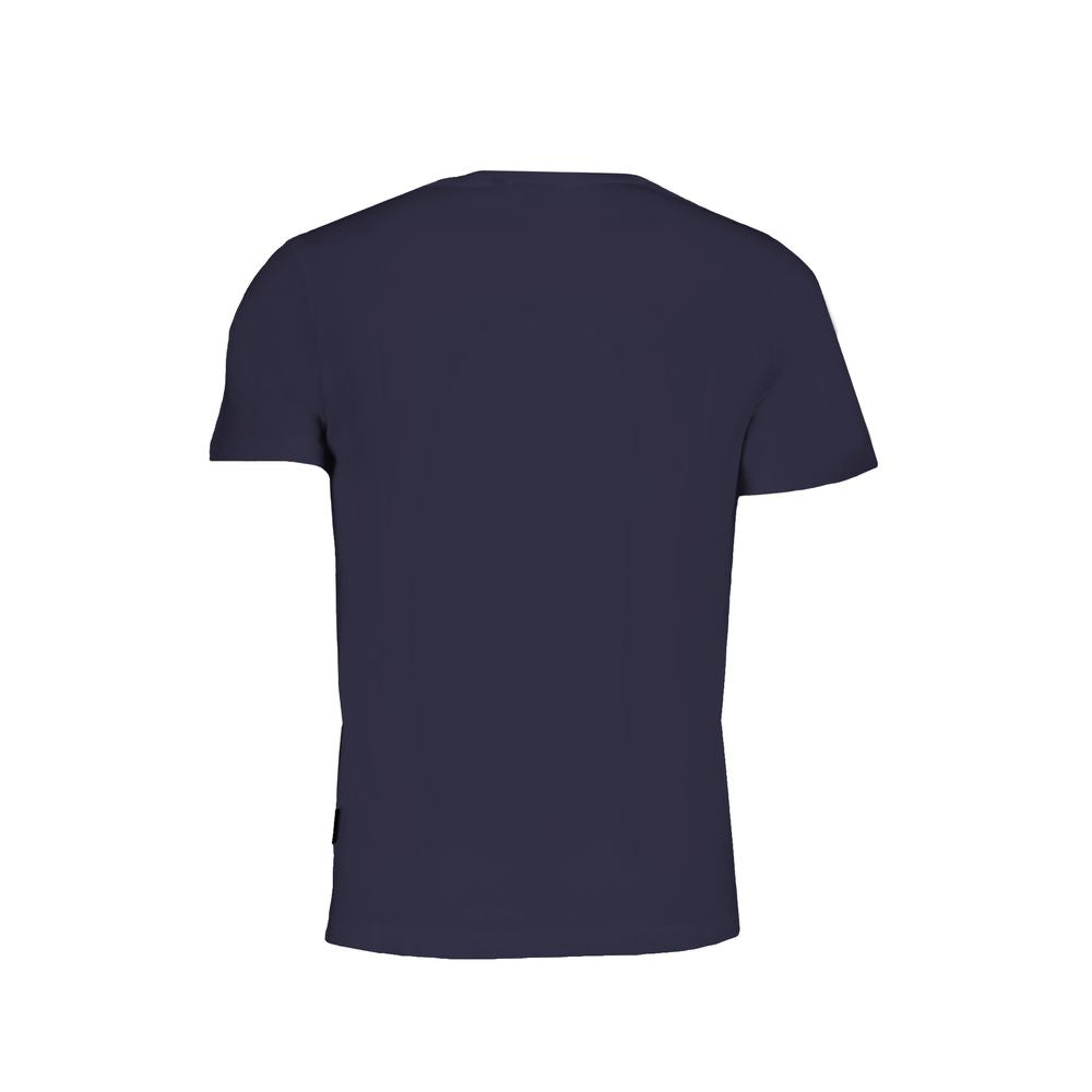 T-shirt en coton bleu Napapijri