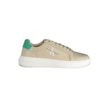 Calvin Klein Beige Polyester Sneaker - Écologique et Élégant