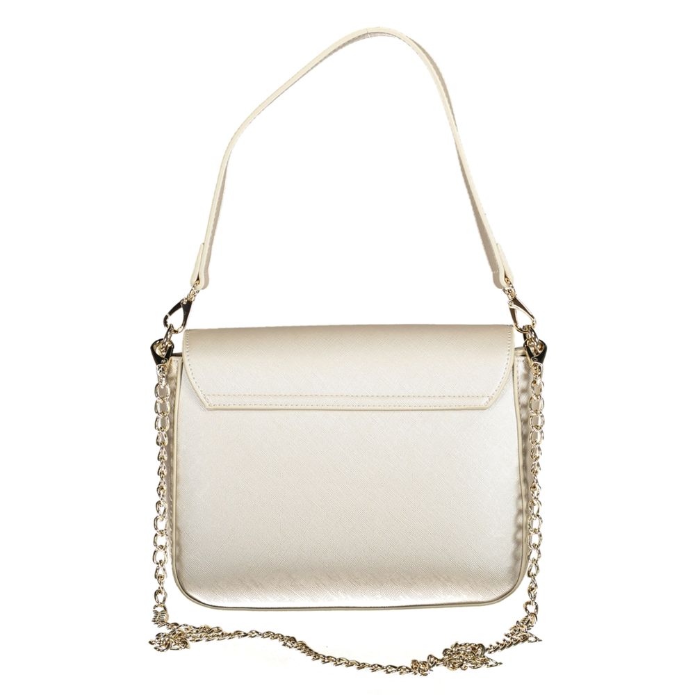 Mario Valentino Gray Polyethylene Handbag - Elegance et Fonctionnalité