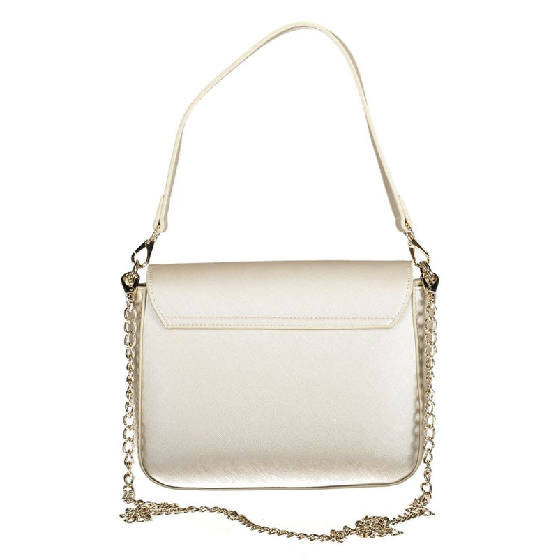 Mario Valentino Gray Polyethylene Handbag - Elegance et Fonctionnalité
