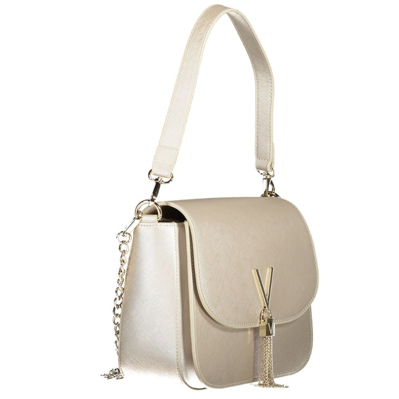 Mario Valentino Gray Polyethylene Handbag - Elegance et Fonctionnalité
