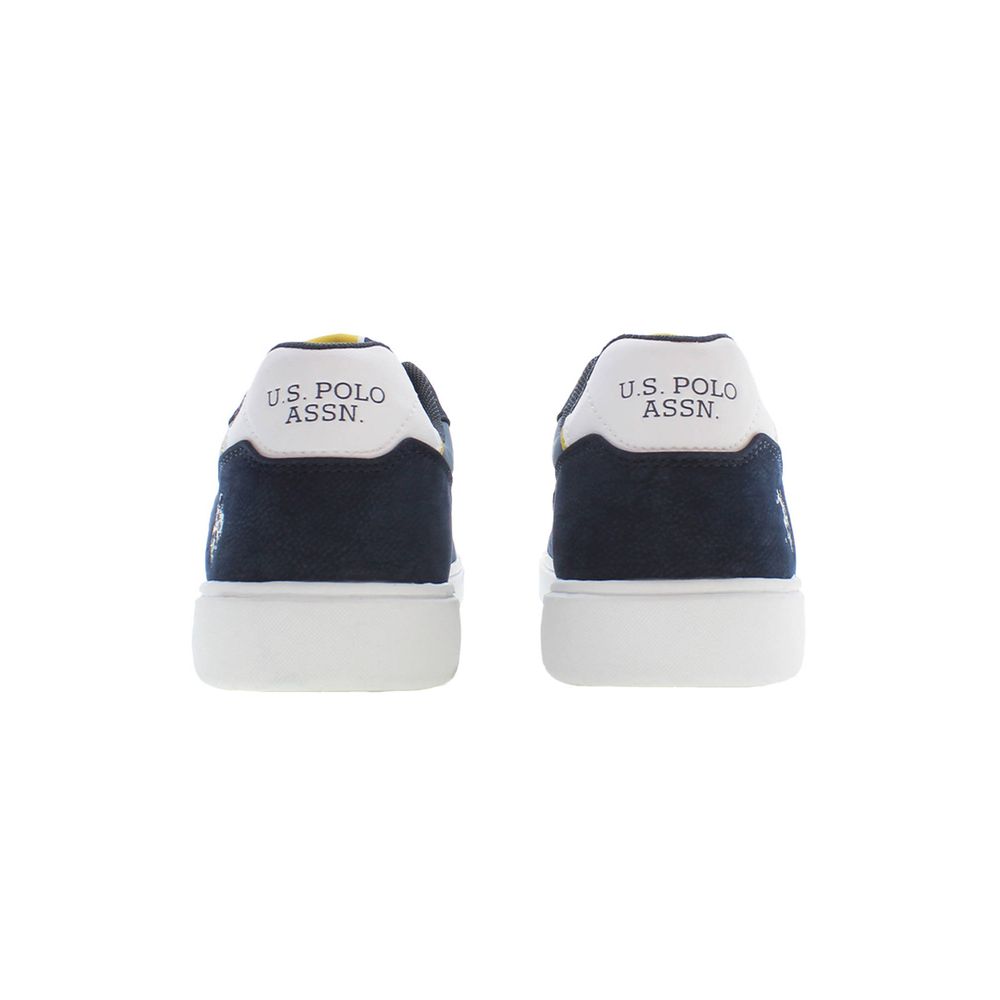 U.S. POLO ASSN. Blue Polyester Men Sneaker - Élégant et Confortable
