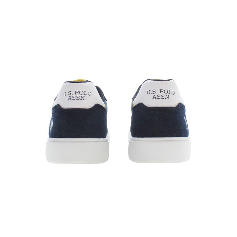U.S. POLO ASSN. Blue Polyester Men Sneaker - Élégant et Confortable