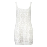 Desigual White Polyester Women Dress - Chic & Modern Style