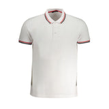 Polo en coton blanc Cavalli Class