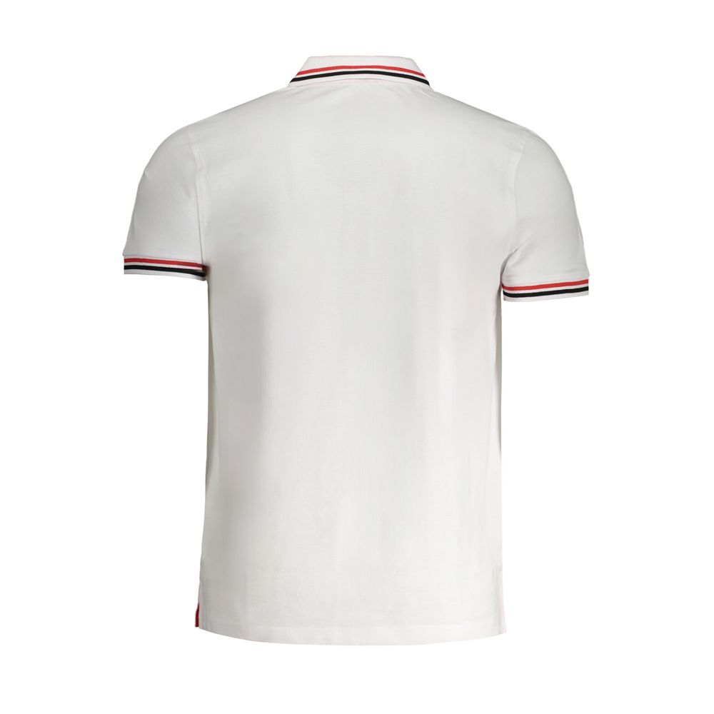 Polo en coton blanc Cavalli Class