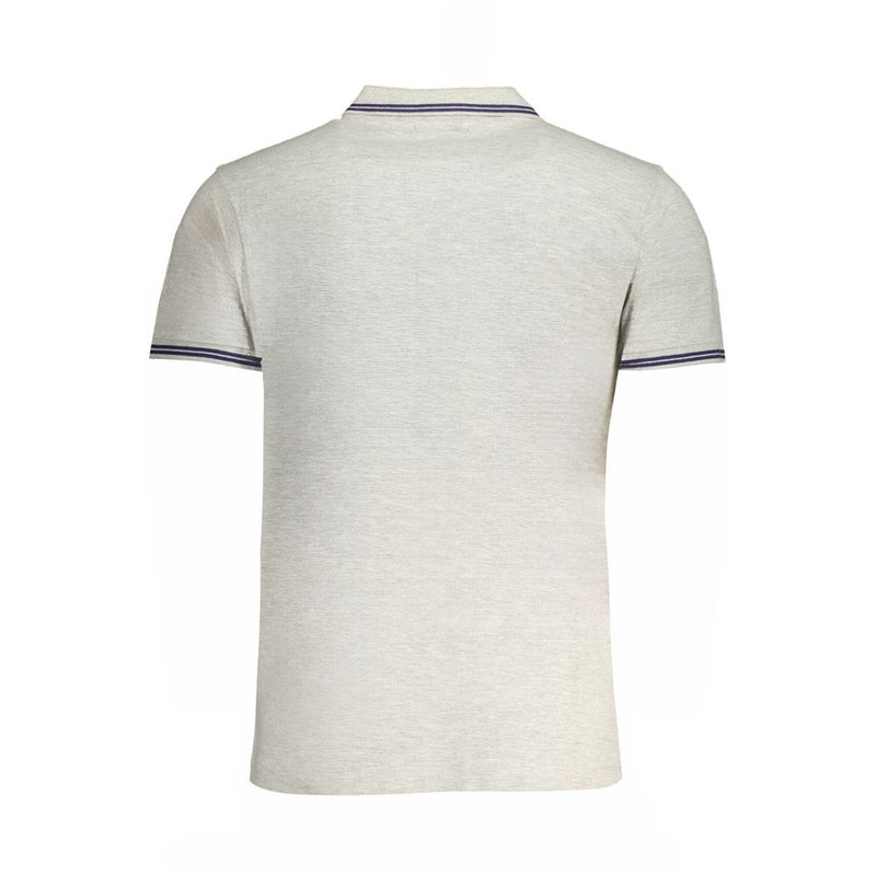 Polo homme en coton brun Cavalli Class