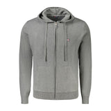 Gilet cardigan homme en polyester brun, Norvège 1963