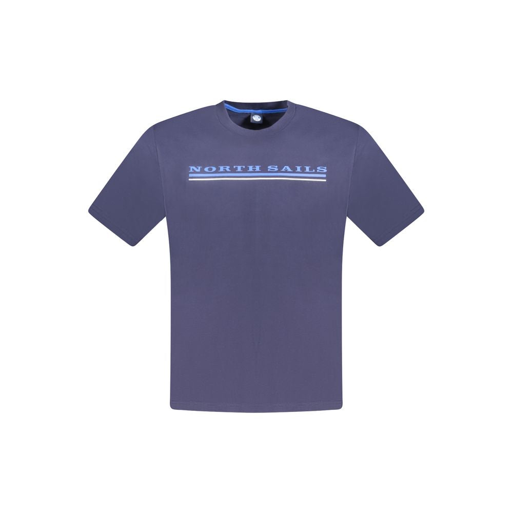 T-shirt en coton bleu pour homme de la marque North Sails