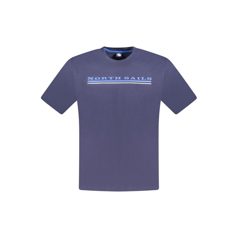 T-shirt en coton bleu pour homme de la marque North Sails