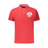 Polo homme en coton rouge North Sails