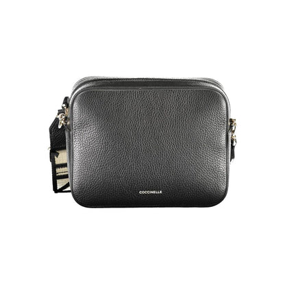 Sac à main Coccinelle en cuir noir pour femme