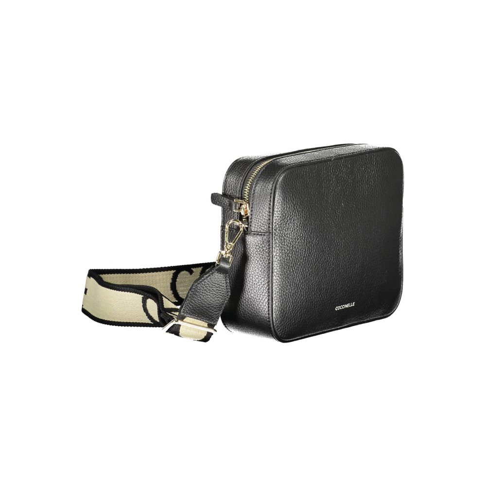 Sac à main Coccinelle en cuir noir pour femme