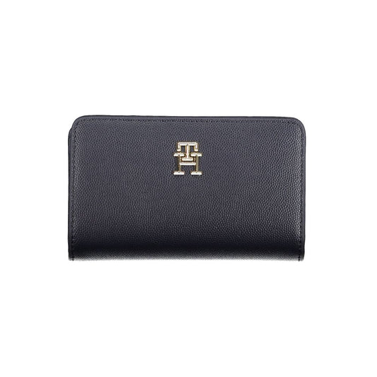 Tommy Hilfiger Blauwe Polyethyleen Dames Portemonnee
