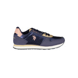 U.S. POLO ASSN. Blue Polyester Sneaker - Comfort & Style