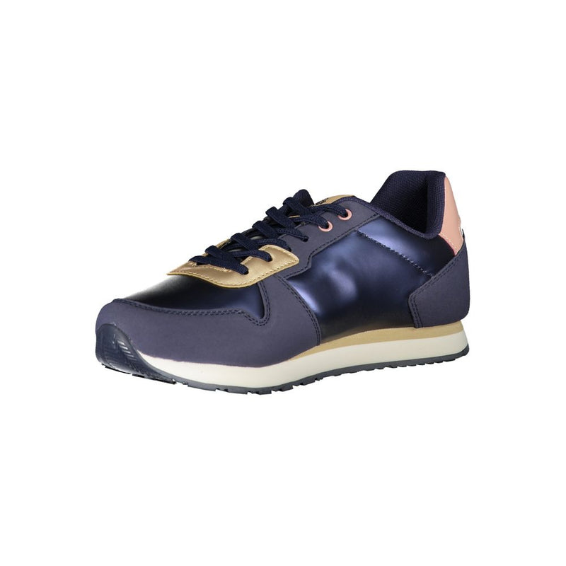 U.S. POLO ASSN. Blue Polyester Sneaker - Comfort & Style
