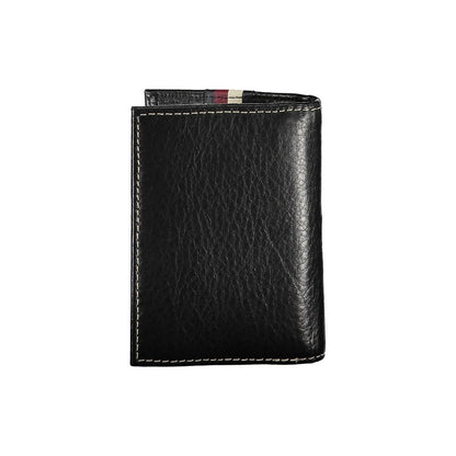 Porte-cartes Tommy Hilfiger en cuir noir pour homme