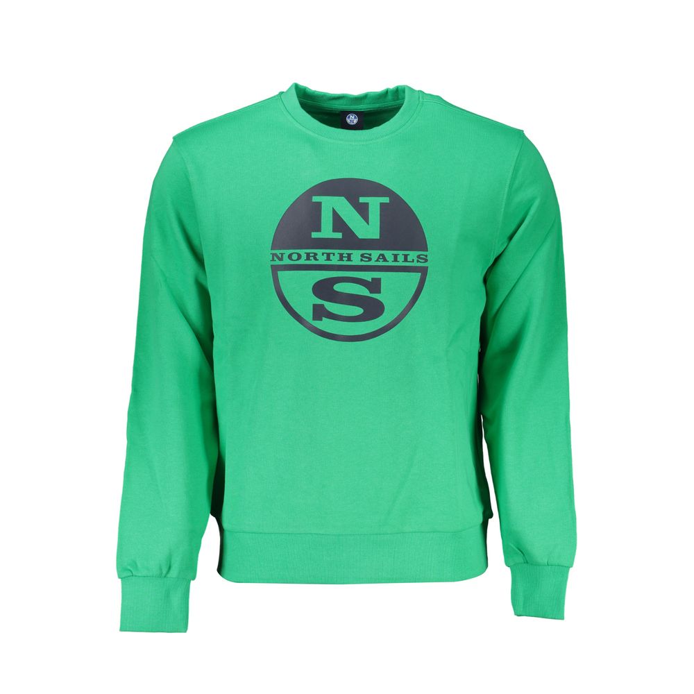 Pull en coton vert pour homme, marque North Sails