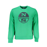 North Sails Green Cotton Men Sweater - Comfortable & Stylish