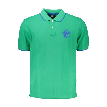 North Sails Verde Katoenen Herenpoloshirt
