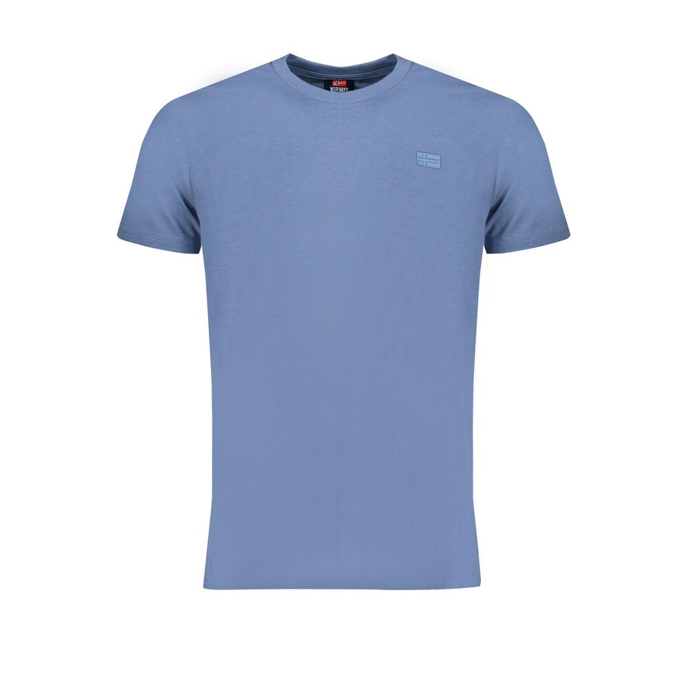 T-shirt en coton bleu, Norvège 1963